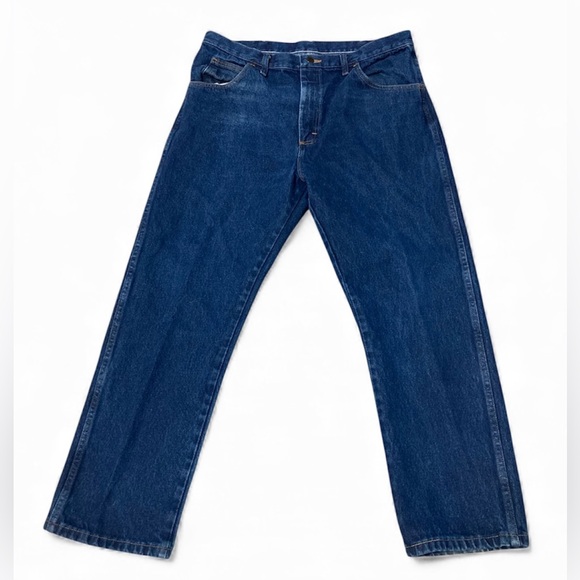 Rustler Other - Men’s Rustler Denim Blue Jeans Size 38x29 (some stains & wear)